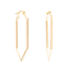 Cercei din aur galben Zen Elegance Earrings