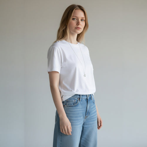 Little Heart - Pandantiv Argint 925 cu Textură Organică