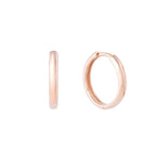 Cercei din aur roz Orbital Glamour Earrings