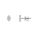 Cercei cu diamante Delicate Diamond Dazzle Earrings