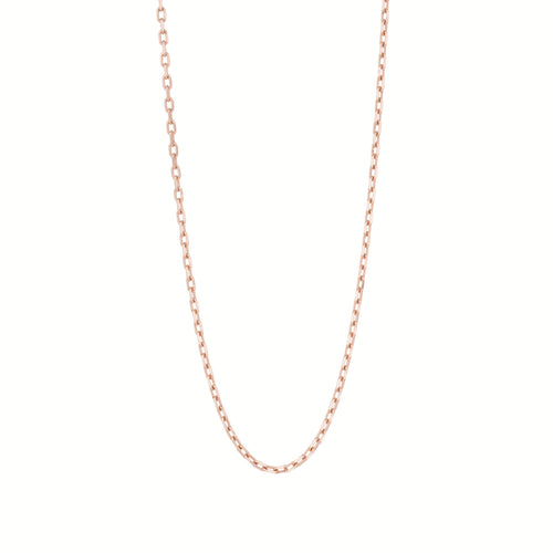 Lănțișor simplu din aur roz Rose Gold Serenity