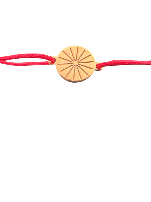 Brățară cu șnur roșu Sun