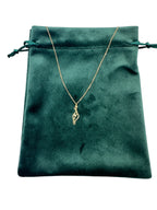 Lanțișor Flame cu piatră