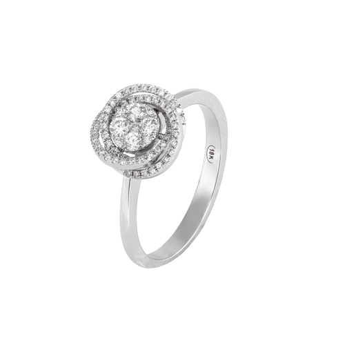 Inel cu diamante Bright Sun Ring