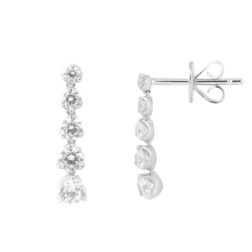 Cercei cu diamante Diamond Desire Earrings