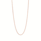 Lănțișor simplu din aur roz Rose Gold Serenity