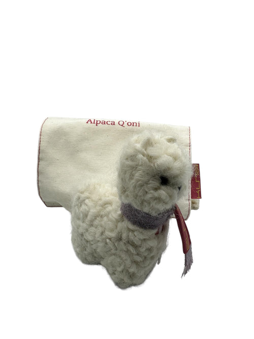 Quoni pequena alb, fular grena