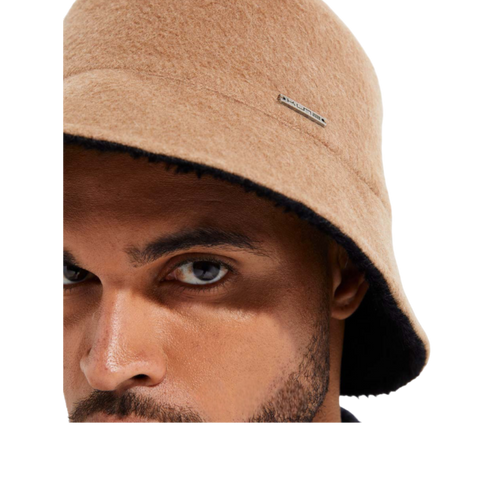 Pălărie reversibilă Young camel